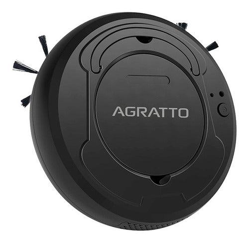 Aspirador De Pó Robô Praticci Aar01i-04 Pt Usb 3.7v Agratto